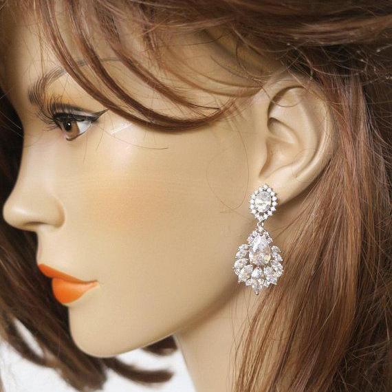 brides earrings
