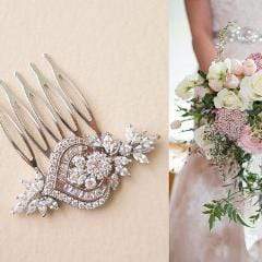 small hair combs for wedding