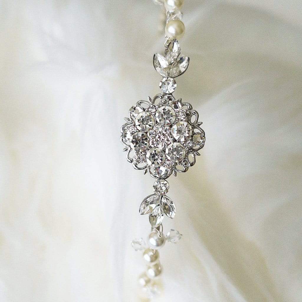 Pearl Tiara Wedding Sadia