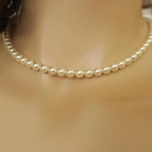 Backdrop Necklace Wedding - necklace - JazzyAndGlitzy