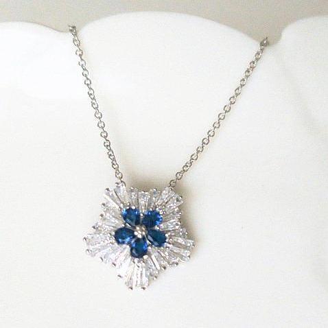 sapphire pendant necklaces