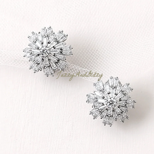 Art Deco Earrings Studs