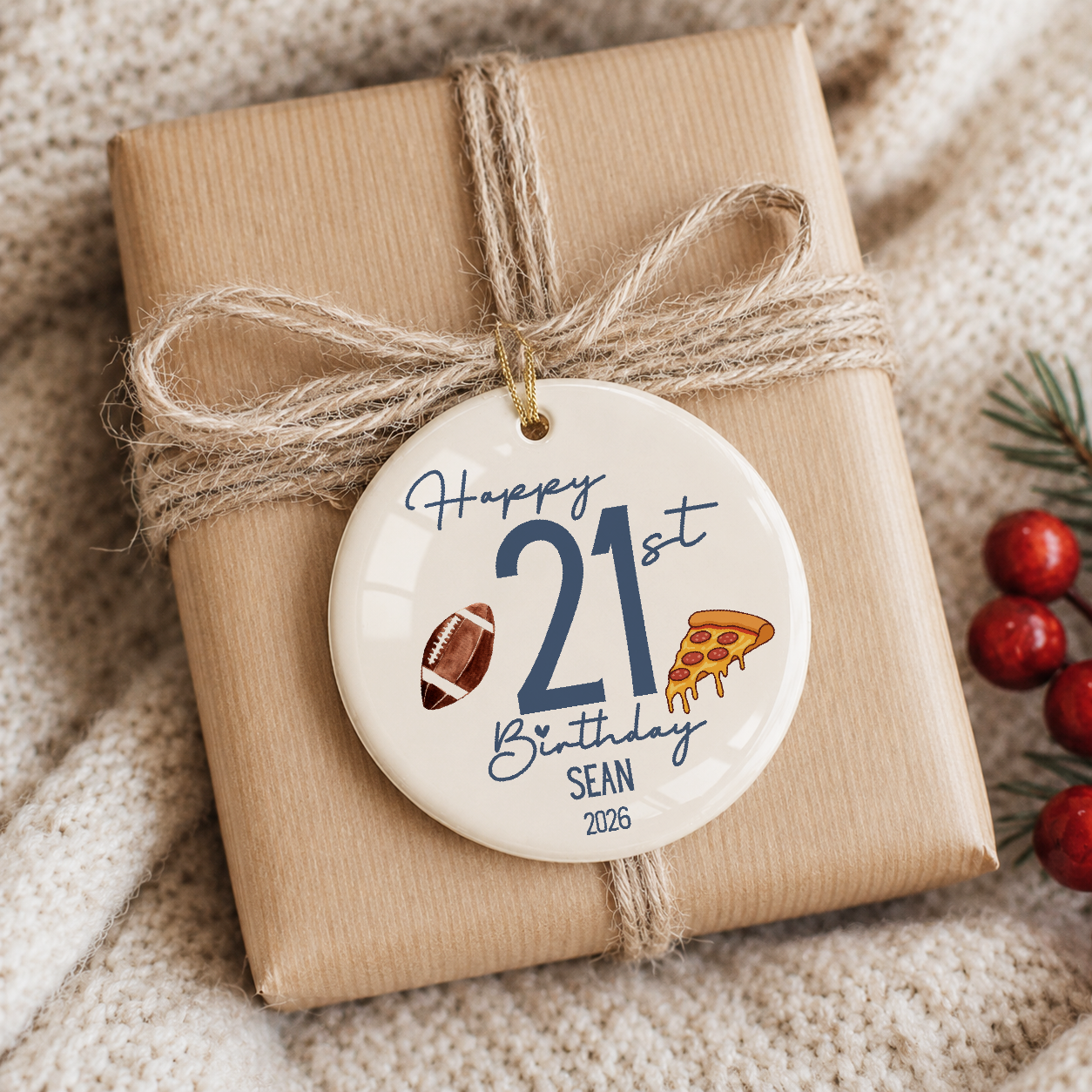  personalized birthday ornaments and decorations 