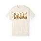 Glitter Gold Print Bride Shirt Comfort Colors®