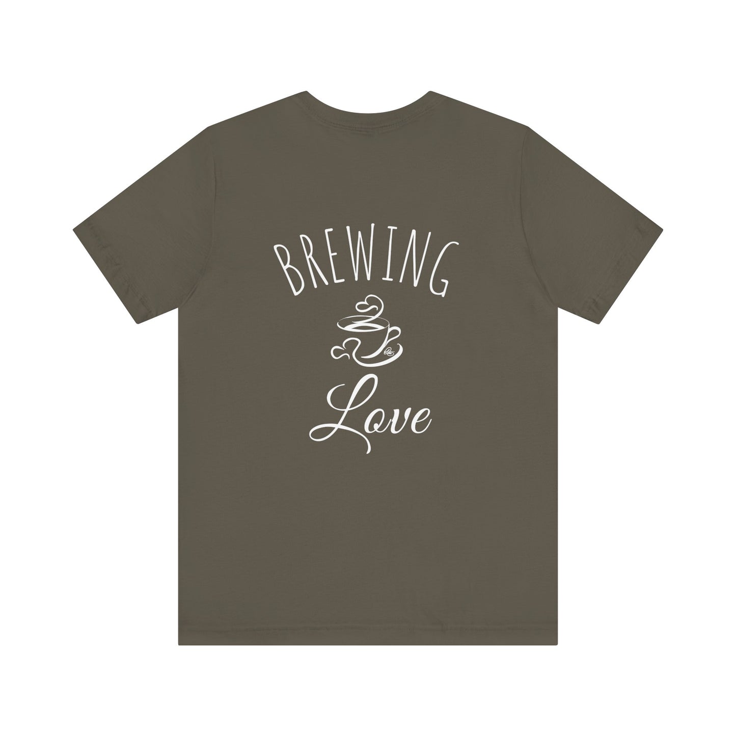 Wedding Rings Unisex Tee Brewing Love Coffee Shirt Marriage Gift Tshirt