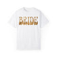 Glitter Gold Print Bride Shirt Comfort Colors®