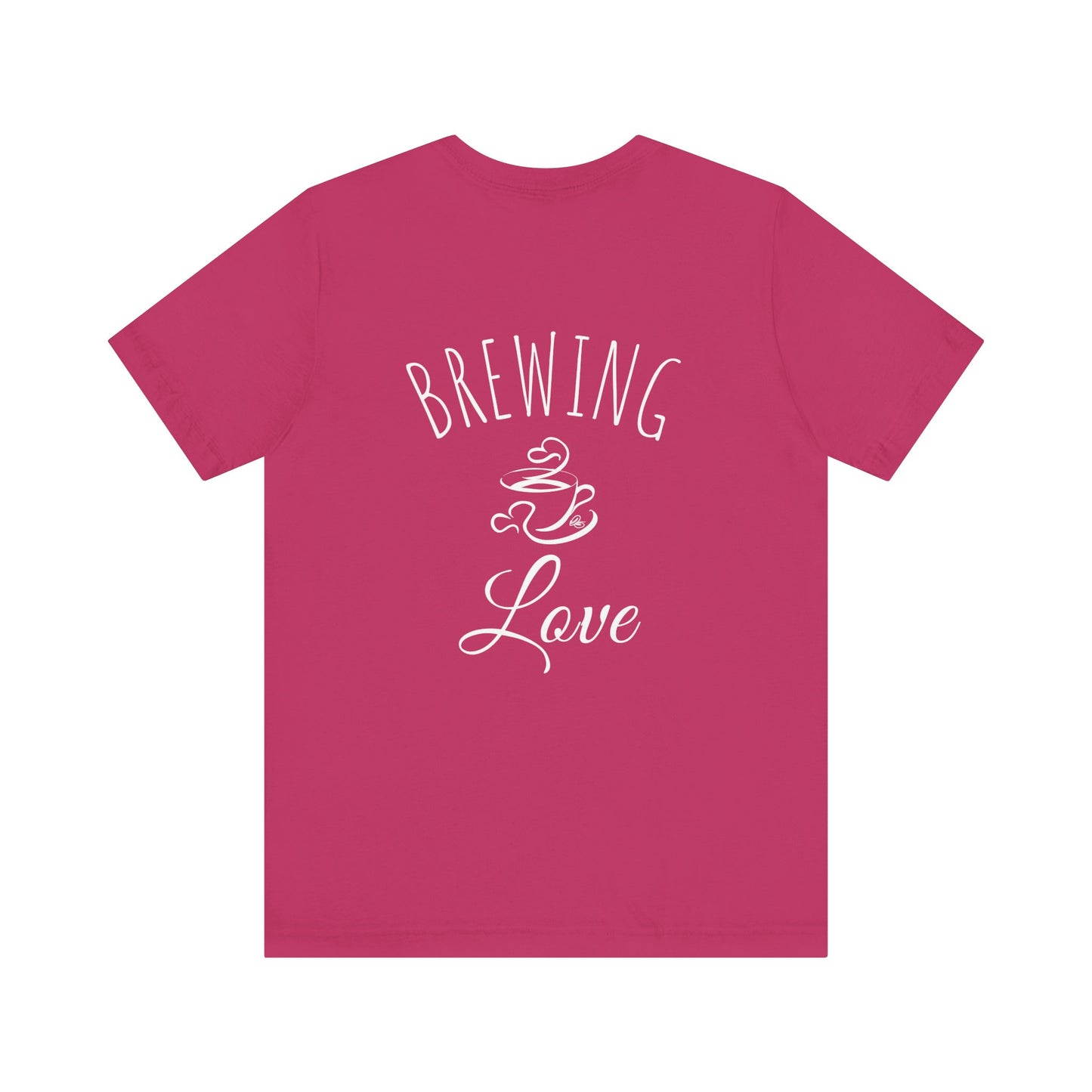 Wedding Rings Unisex Tee Brewing Love Coffee Shirt Marriage Gift Tshirt