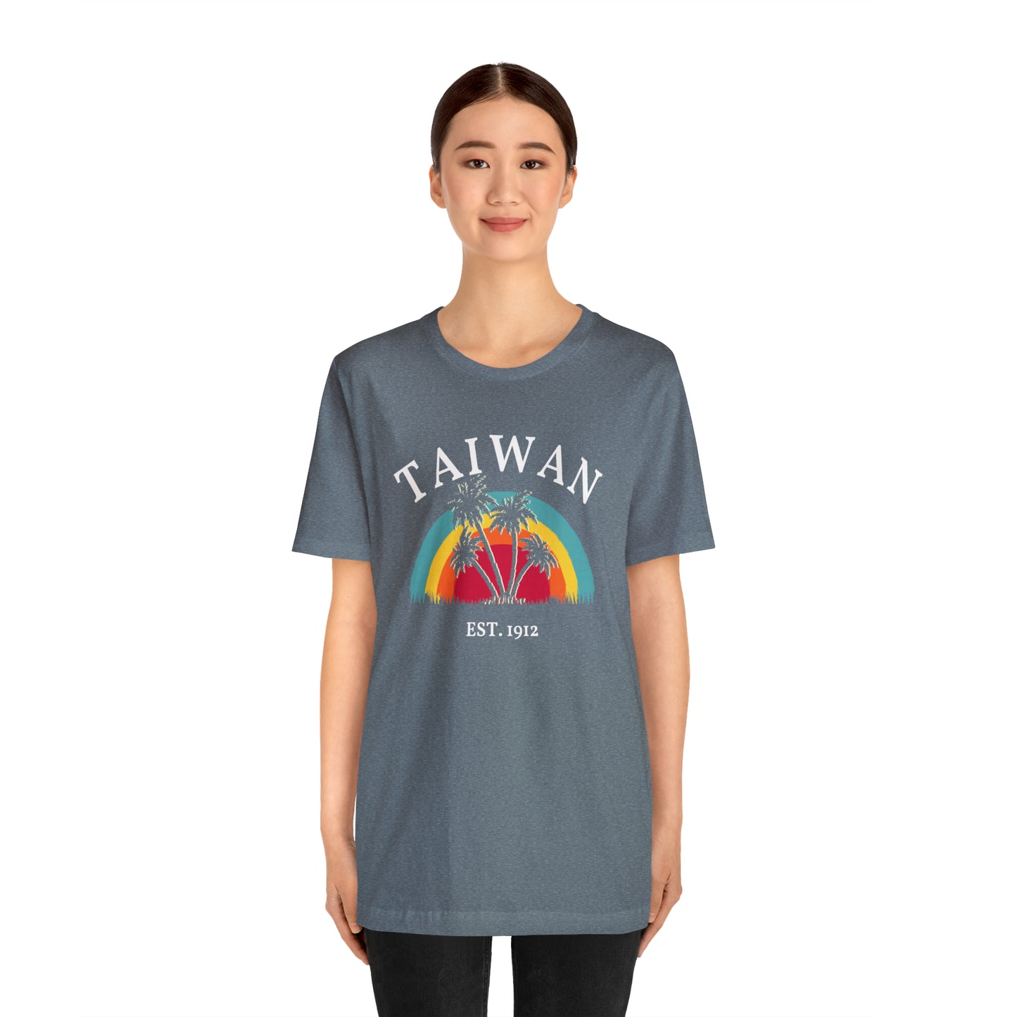Taiwan Shirt, Unisex Jersey Cotton Short Sleeve Plus Size Tee