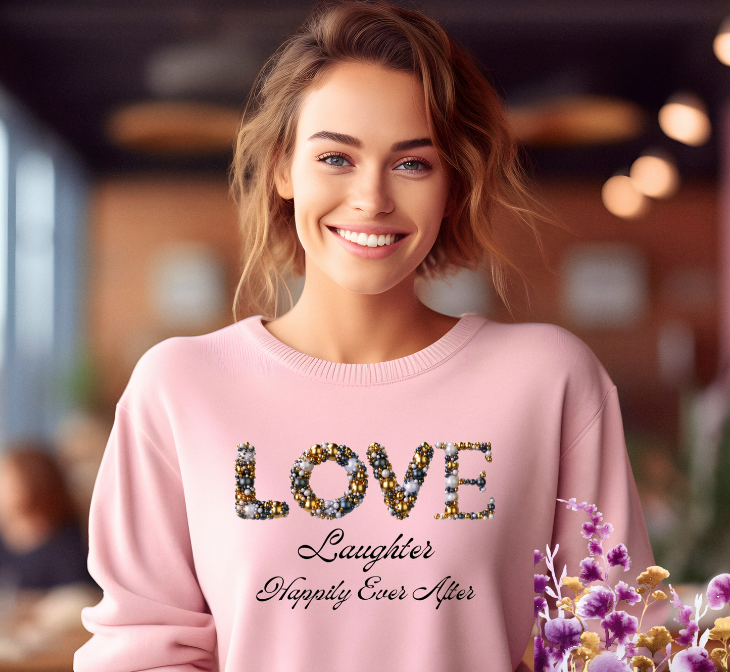 Custom Happily After After Bride Sweatshirt