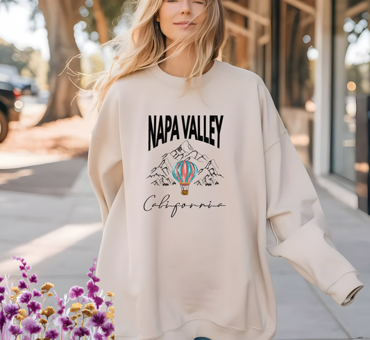 Napa Valley Vacations Sweatshirt