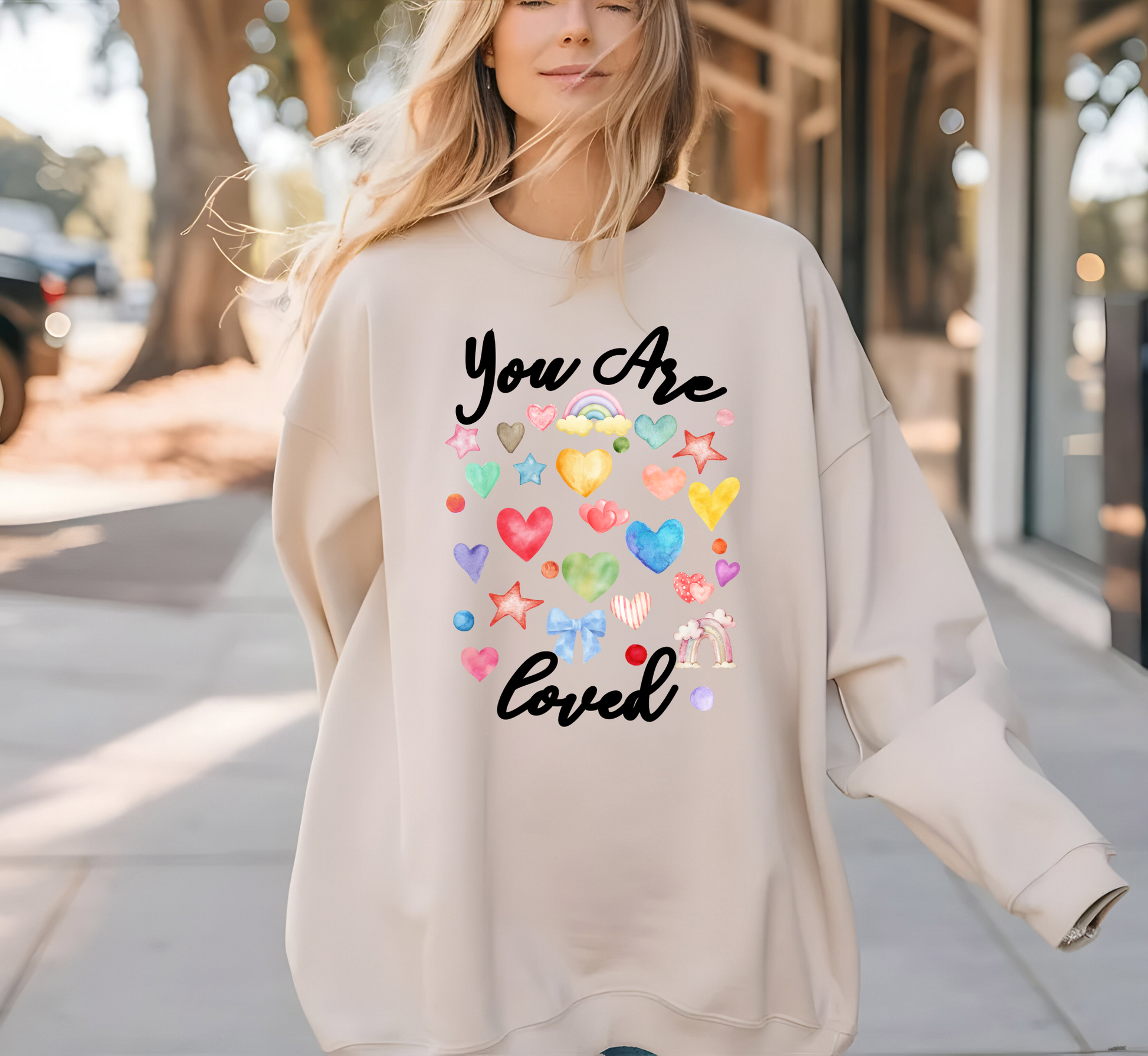 you are loved sweatshirt