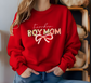 Teacher Boy Mom Sweatshirt Boy Mama Teacher Crewneck Floral Retro