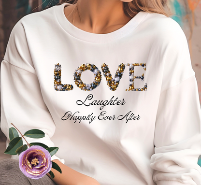 Custom Happily After After Bride Sweatshirt