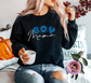 Boy Mama Blue Jean Crewneck Sweatshirt