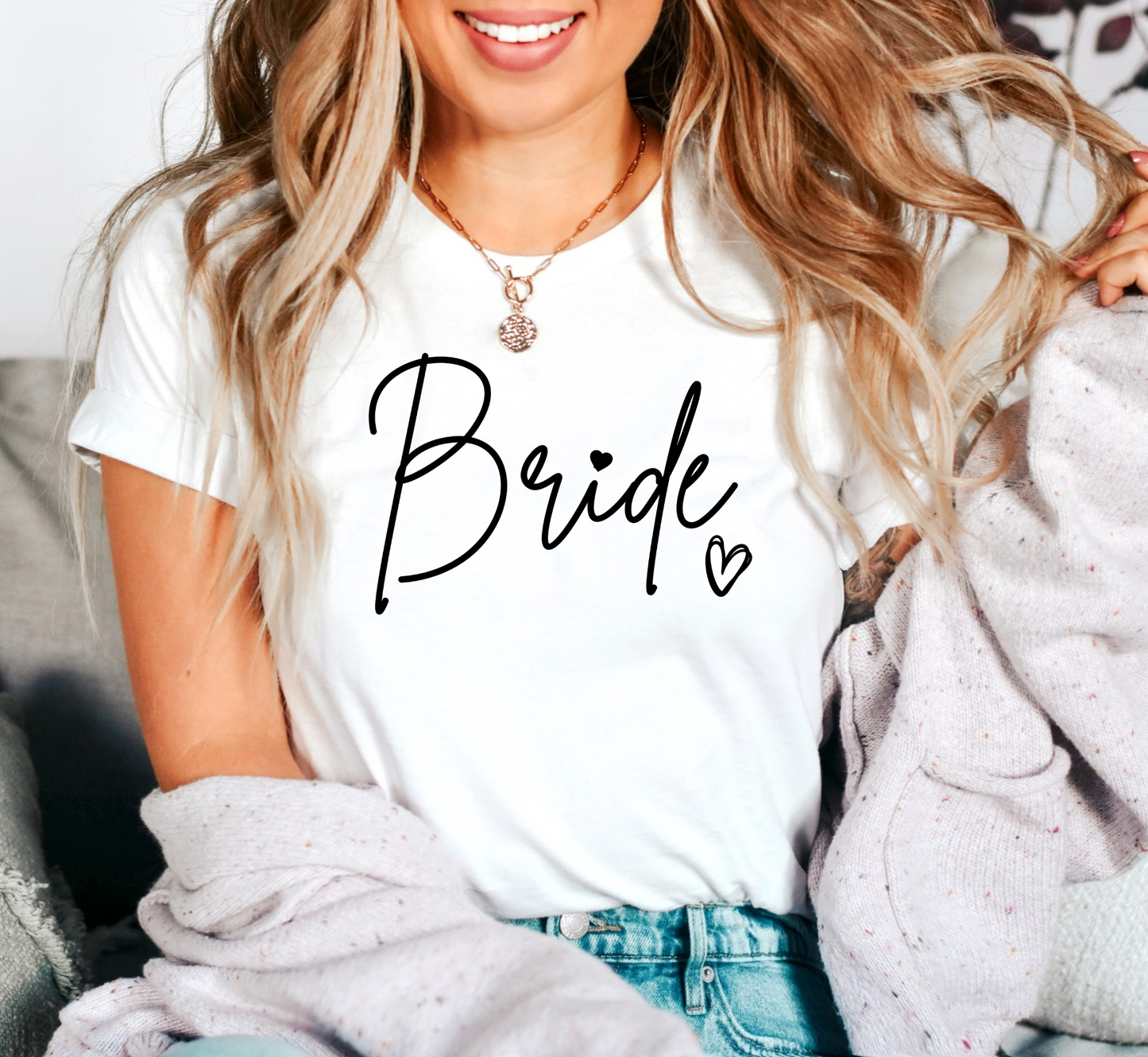 Bride Team Shirt Wedding Party