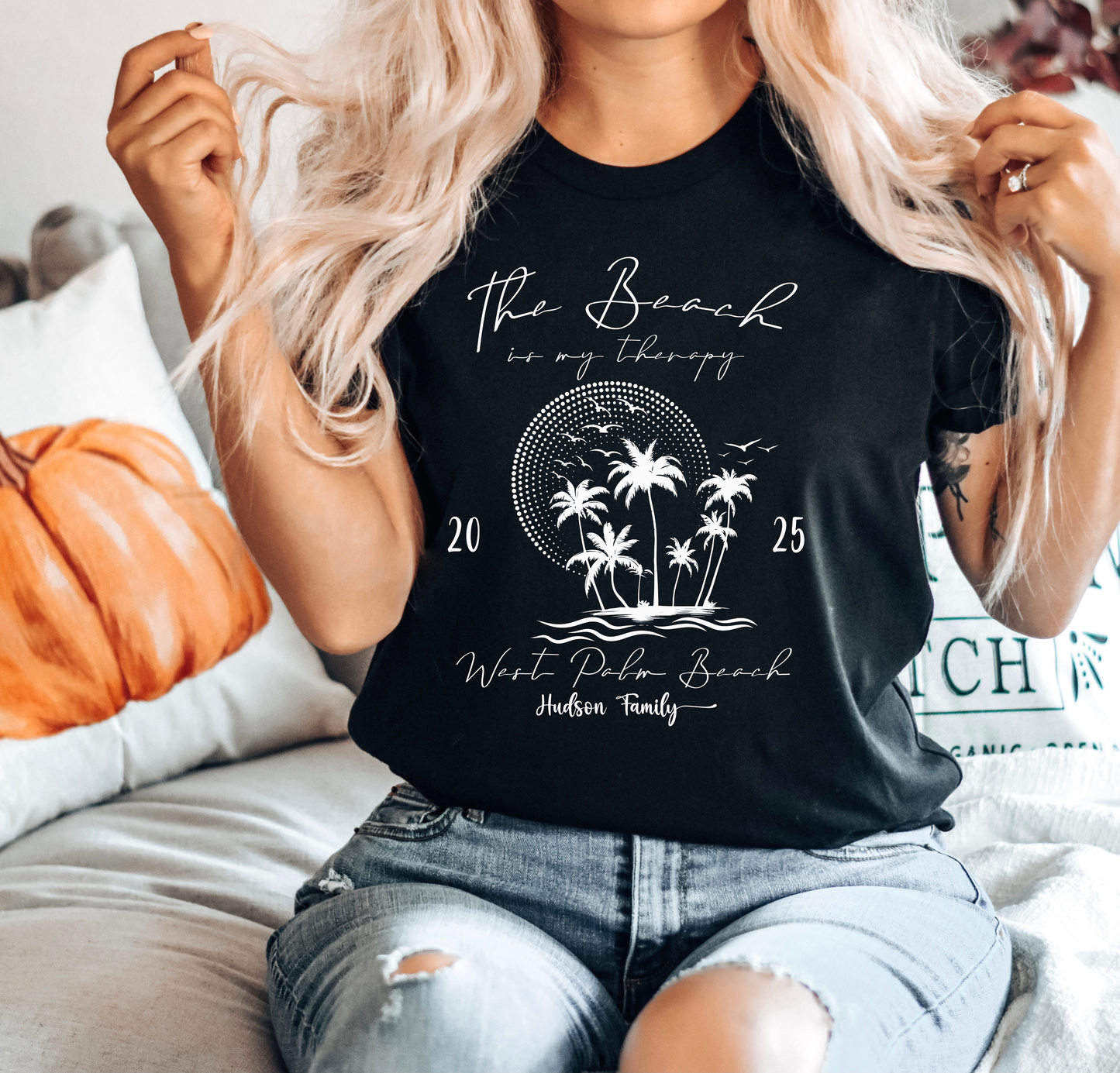 Custom Location Beach Bach Shirt