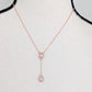 Y Necklace Gold