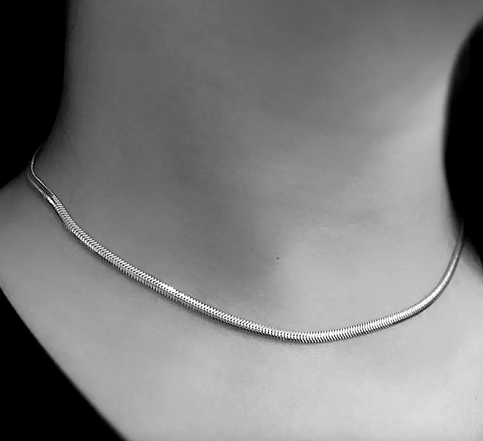 Sterling Chain Necklace - Necklace