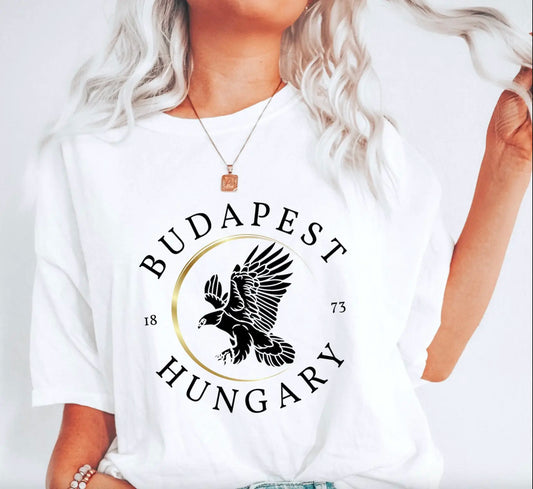 Budapest Shirt Comfort Colors Hungary Tee