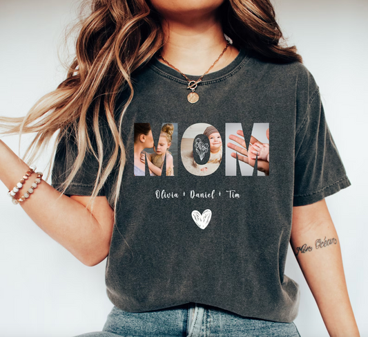 Mother's Day Shirt with Custom Photo