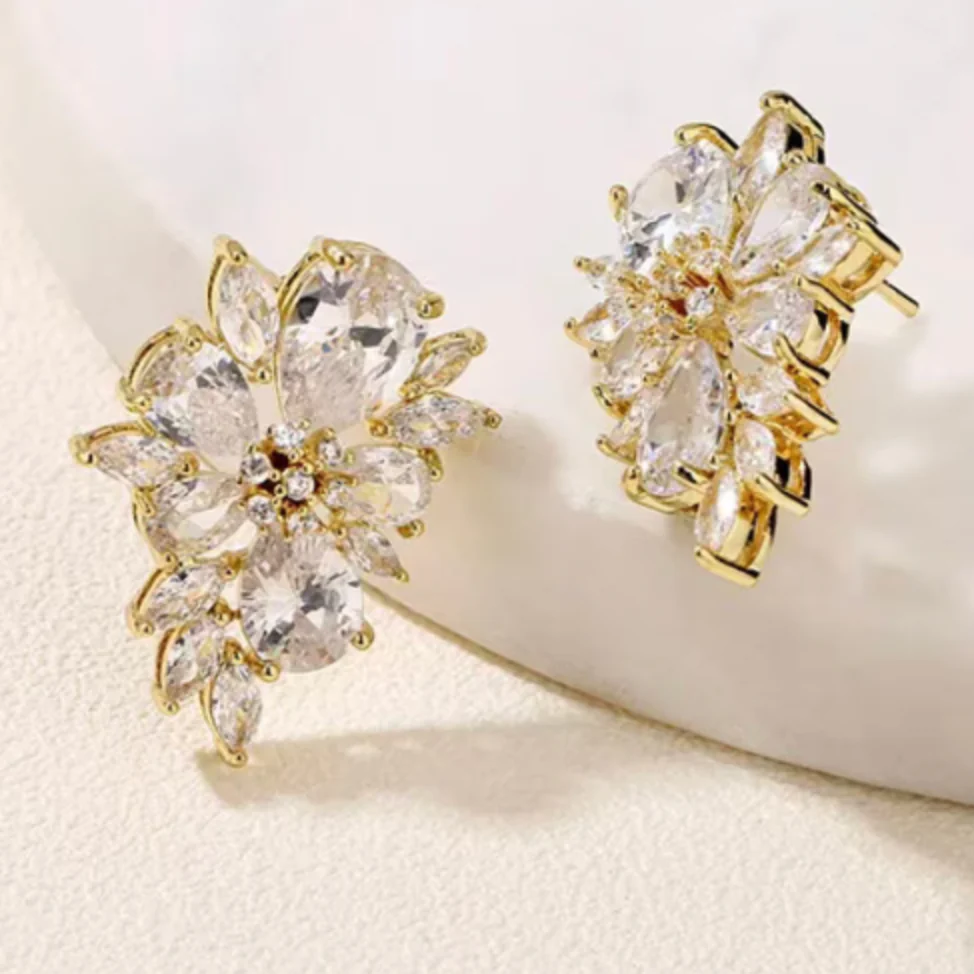 Gold, silver, and rose gold options available for versatile bridal accessories