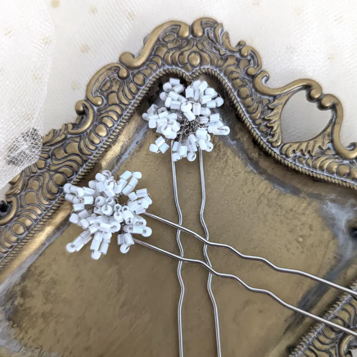 Bridal Hair Pins Dandelions