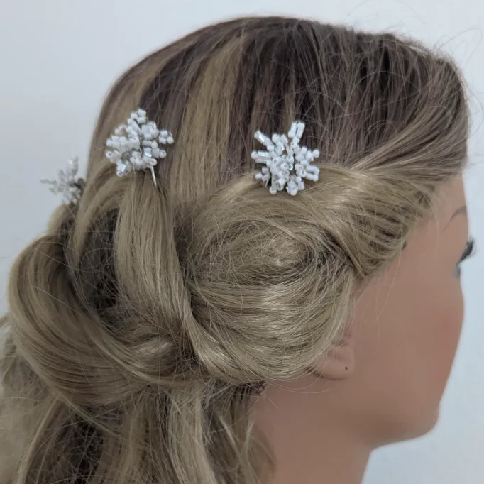 Bridal Hair Pins Dandelions