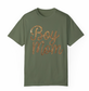 Rhinestone Gold Print Boy Mom Shirt