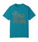 Rhinestone Gold Print Boy Mom Shirt