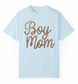 Rhinestone Gold Print Boy Mom Shirt