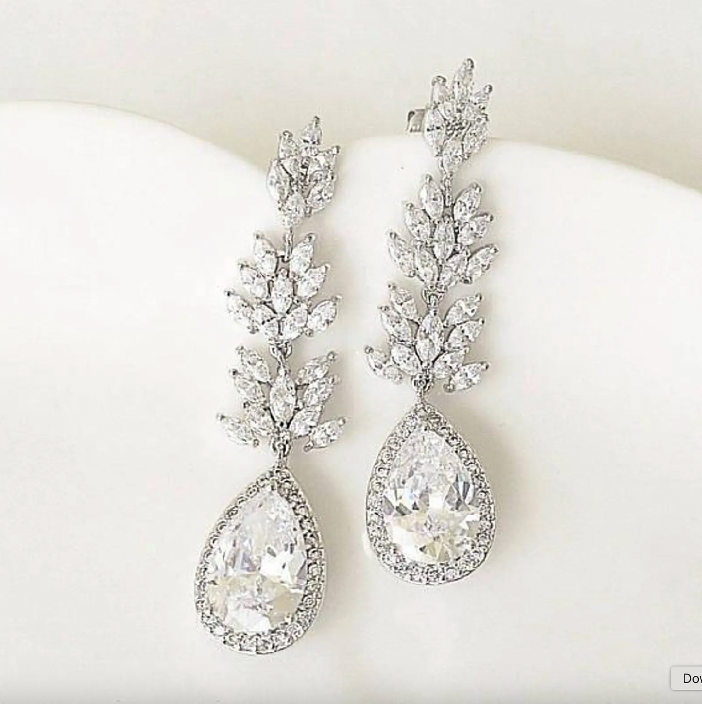 earrings for wedding dress