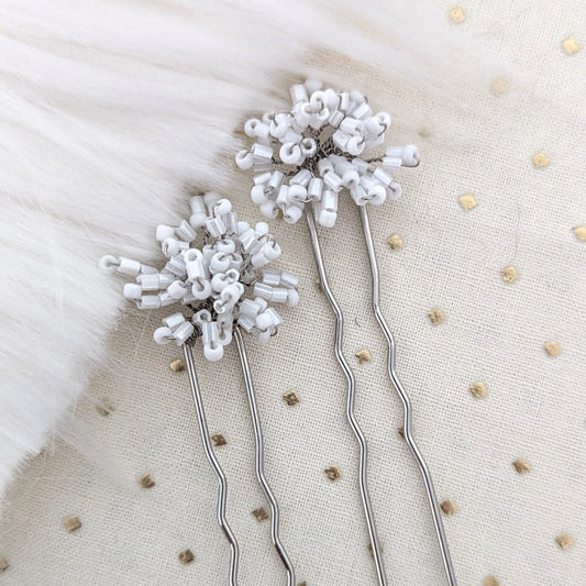 Dandelion hair accessories