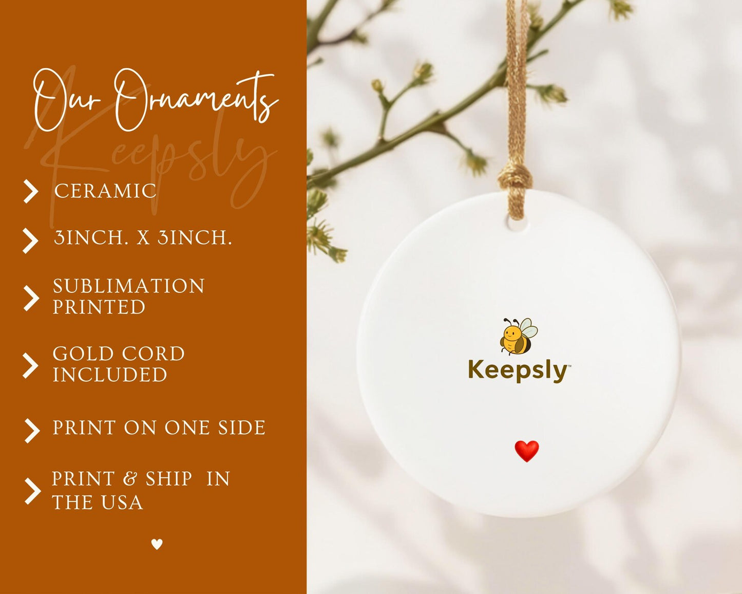 Baby First Christmas Ornament, Custom Santa's Newborn Keepsake