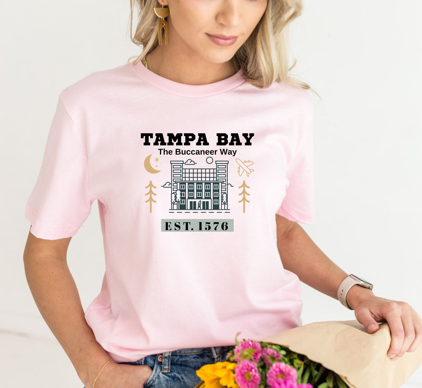 Tampa Bay Shirt: Ybor City Buccaneer Tee, Florida Travel Shirt
