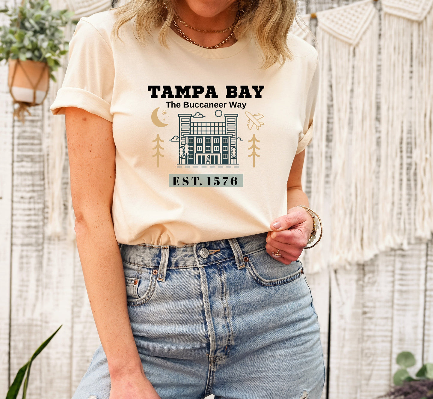 Tampa Bay Shirt: Ybor City Buccaneer Tee, Florida Travel Shirt