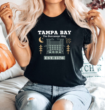 Tampa Bay Shirt: Ybor City Buccaneer Tee, Florida Travel Shirt