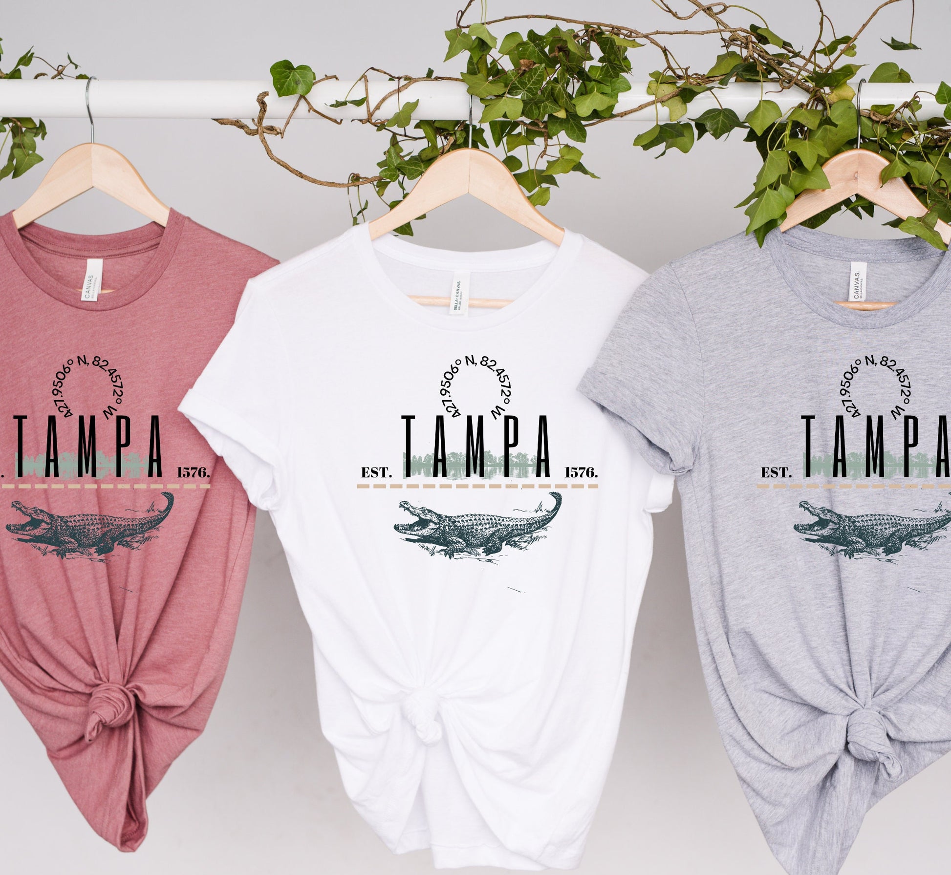 Tampa Alligator Shirt: Florida Souvenir Tee, Unisex Fit