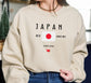 Japan Flag Sweatshirt: Tokyo Graphic Comfy Cotton Pullover