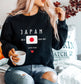 Japan Flag Sweatshirt: Tokyo Graphic Comfy Cotton Pullover