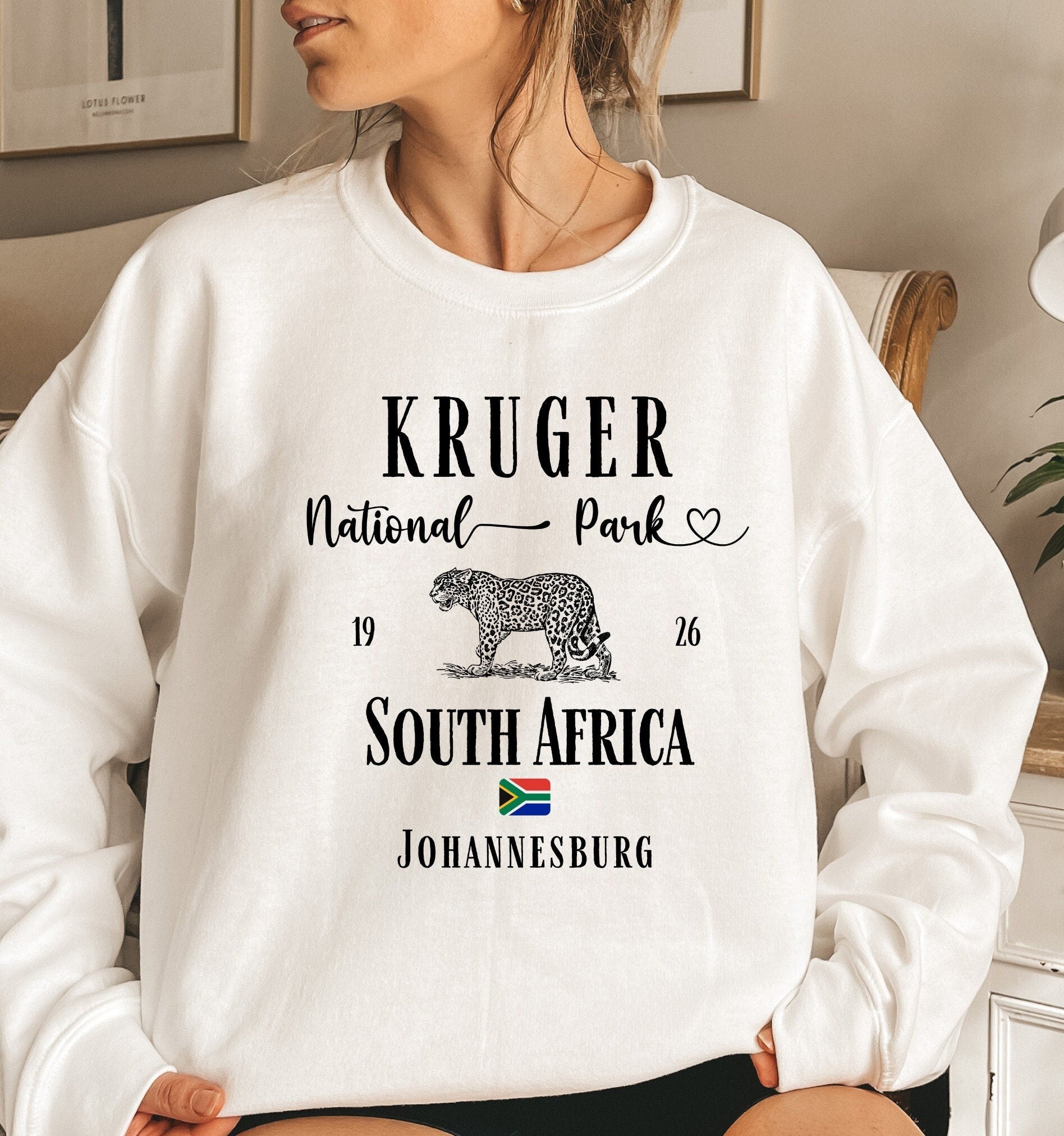 Kruger National Park Sweatshirt: South Africa Travel Pullover