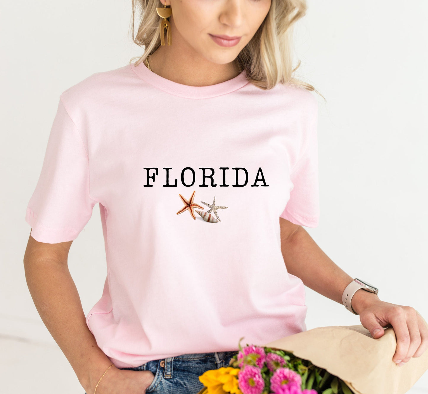 Florida Starfish Shirt: Sunshine State Souvenir Tee