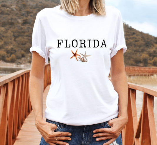 Florida Starfish Shirt: Sunshine State Souvenir Tee