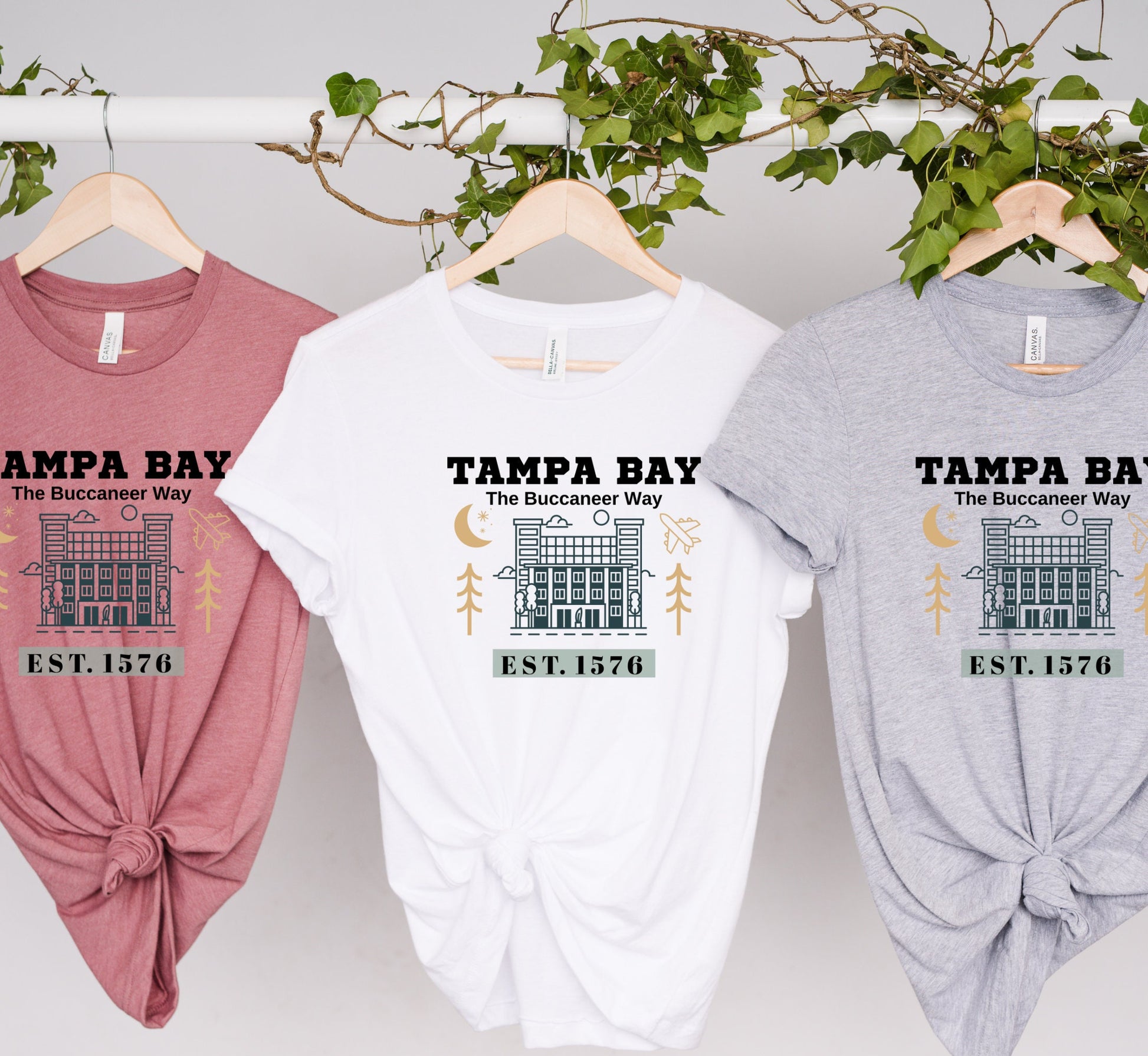 Tampa Bay Shirt: Ybor City Buccaneer Tee, Florida Travel Shirt