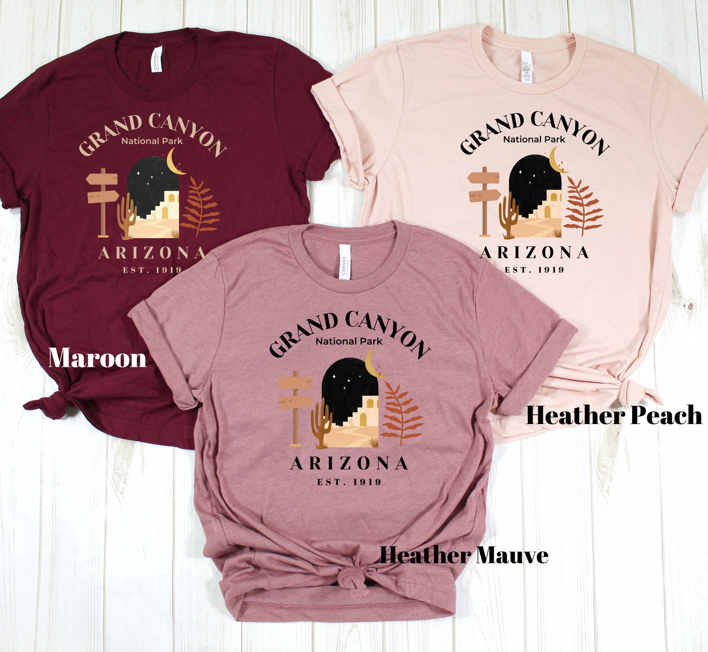 Grand Canyon Shirt National Park Arizona State T-Shirt
