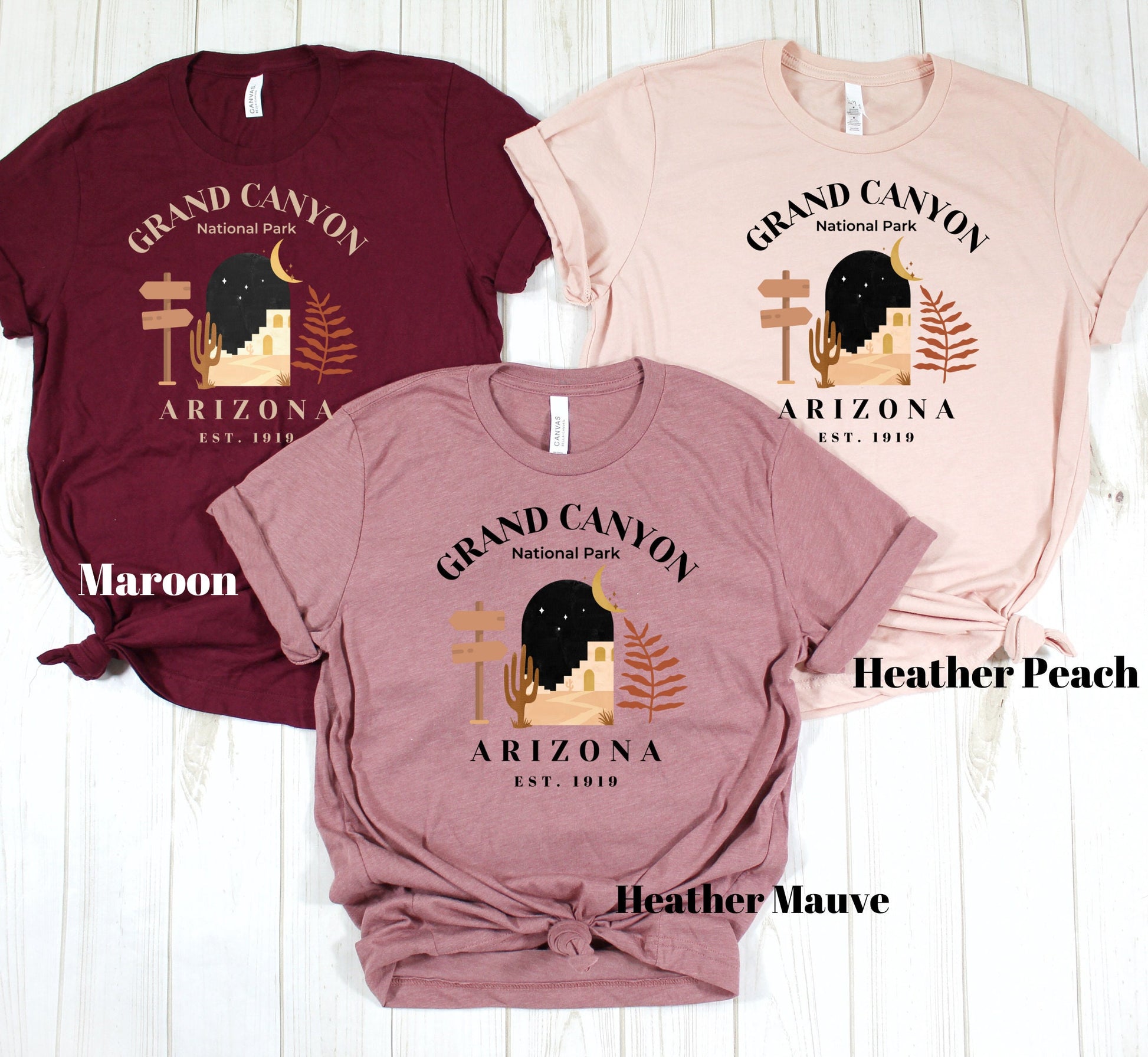Grand Canyon Shirt National Park Arizona State T-Shirt
