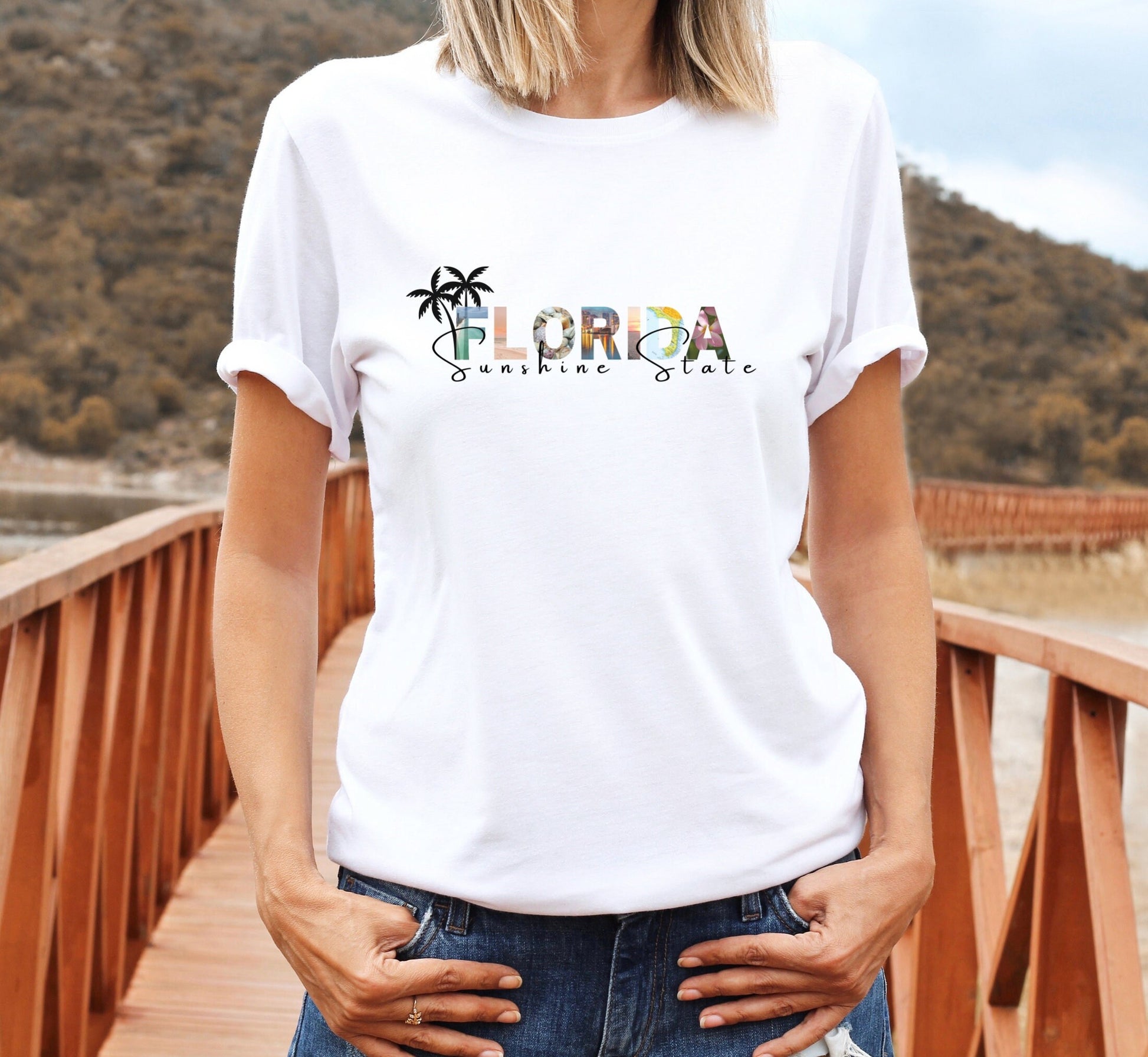 Florida Sunshine State Tee: Moving Away Gift