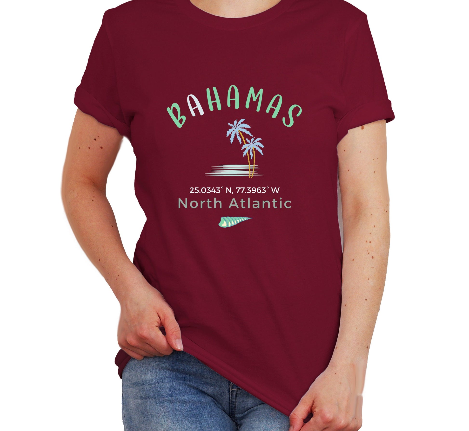 Bahamas Shirt Bahama Islands Vacation T-Shirt Unisex Sizing Cotton Tee