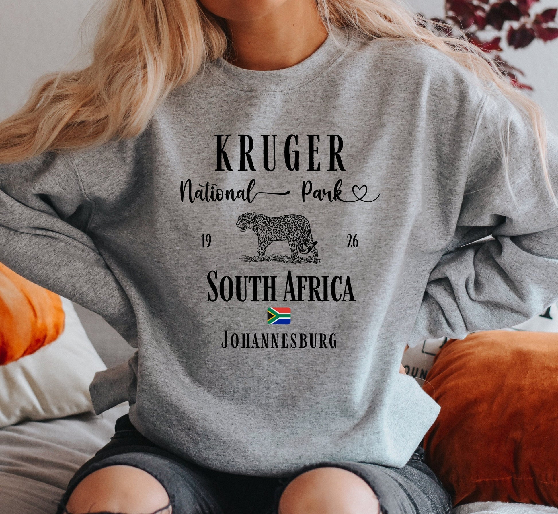 Kruger National Park Sweatshirt: South Africa Travel Pullover