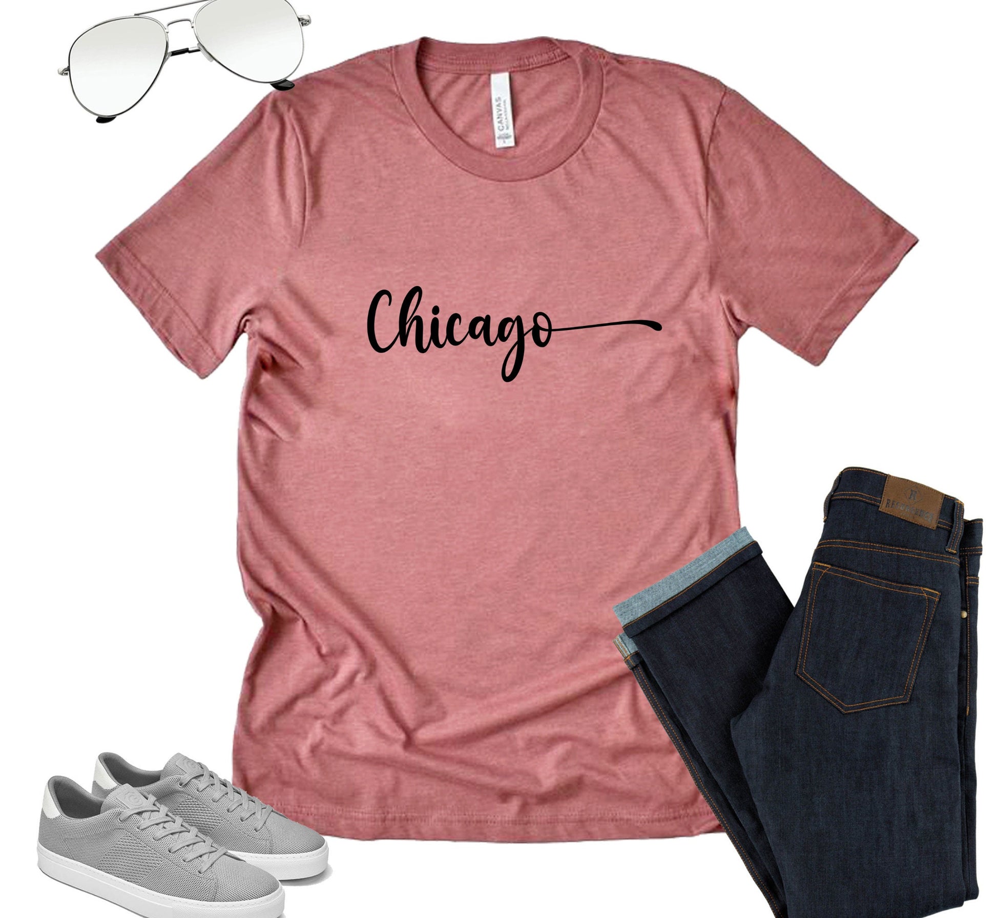 Chicago T-Shirt: City Souvenir, Home State Pride