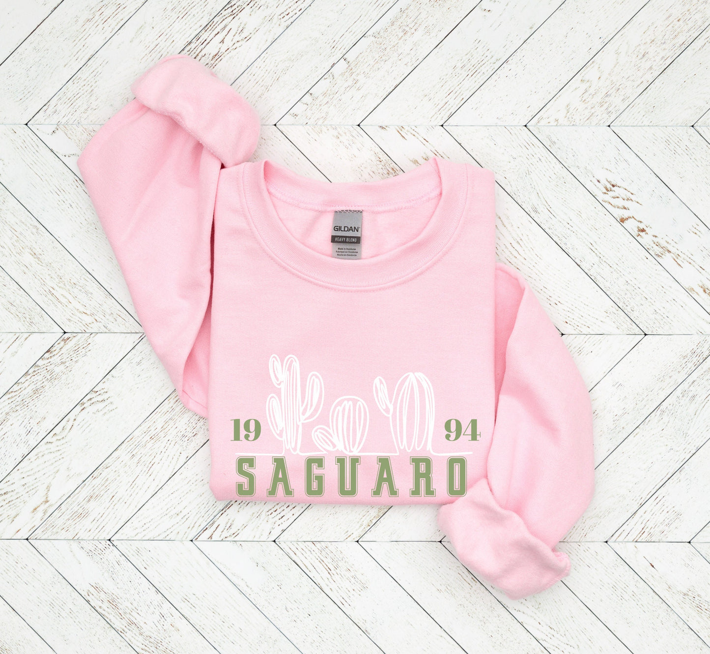 Saguaro Cactus Sweatshirt: Arozina Desert Crewneck